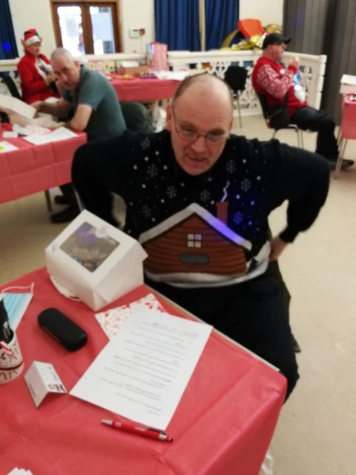 Some pics from our socially distanced Christmas Party #Christmas #LearningDisability #friends #ferndale #fun