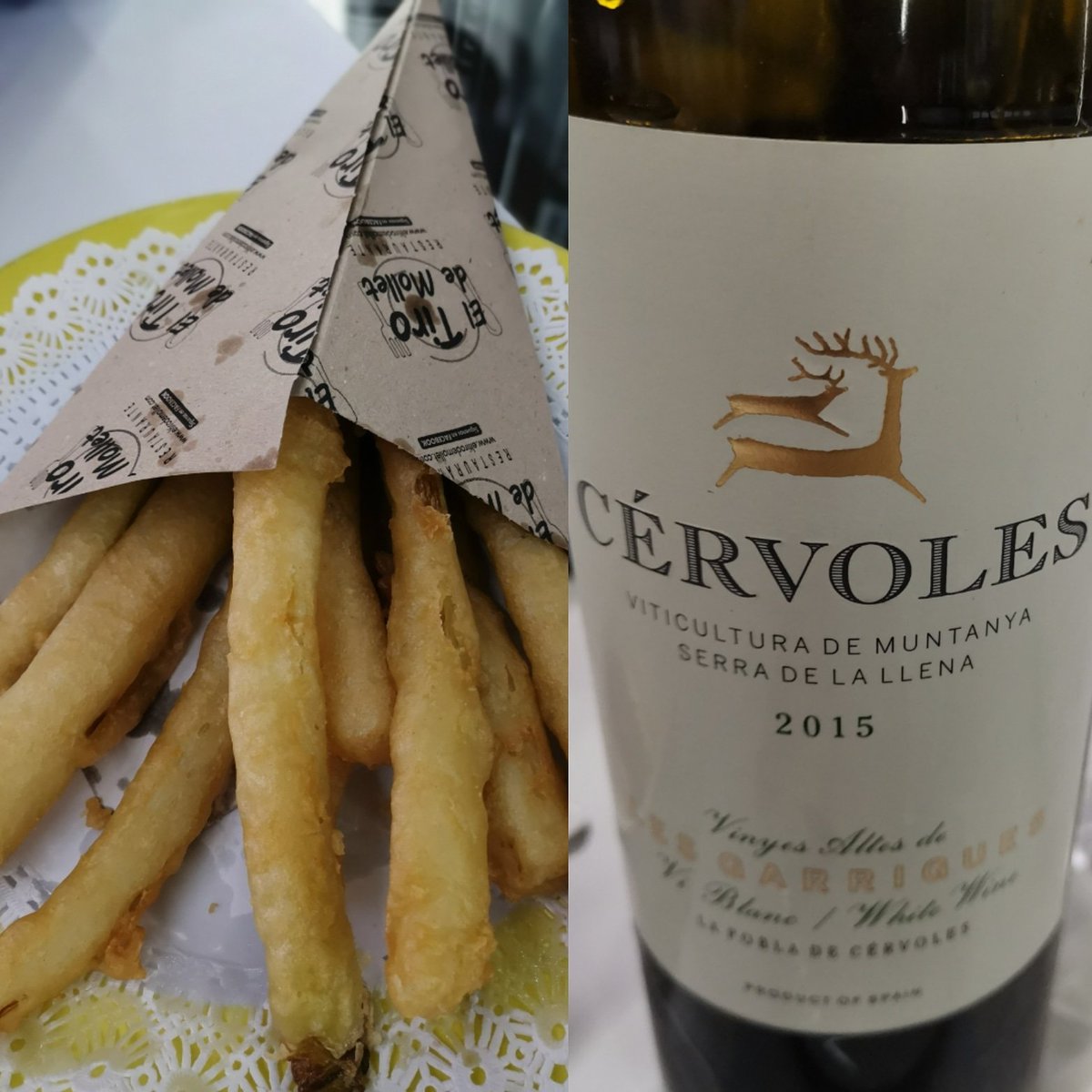 DacilEstapaCruz's tweet photo. Calçots de primera en @eltirodemollet con una copita, o dos, de @cervolesceller blanc
#ViticulturaDeMuntanya #vinsdeterrer #SerradelaLlena #vinsambcaracter #LaPobladeCervoles #lleidamolamolt #vicatala #vino https://t.co/blIlzC5bx4