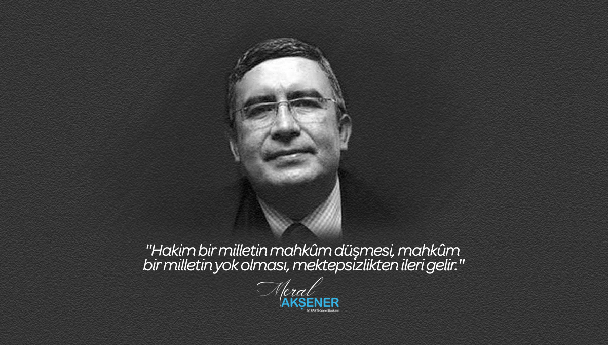 meral_aksener's tweet photo. Aydınlanmayı kendine siper ederek Türk milletinin gönlünde unutulmayacak bir yere sahip olan, hain bir suikast sonucu kaybettiğimiz vatansever tarihçimiz;

Doç. Dr. #NecipHablemitoğlu hocamızı vefatının yıl dönümünde saygı ve rahmetle anıyorum. https://t.co/KJnG7pRhia