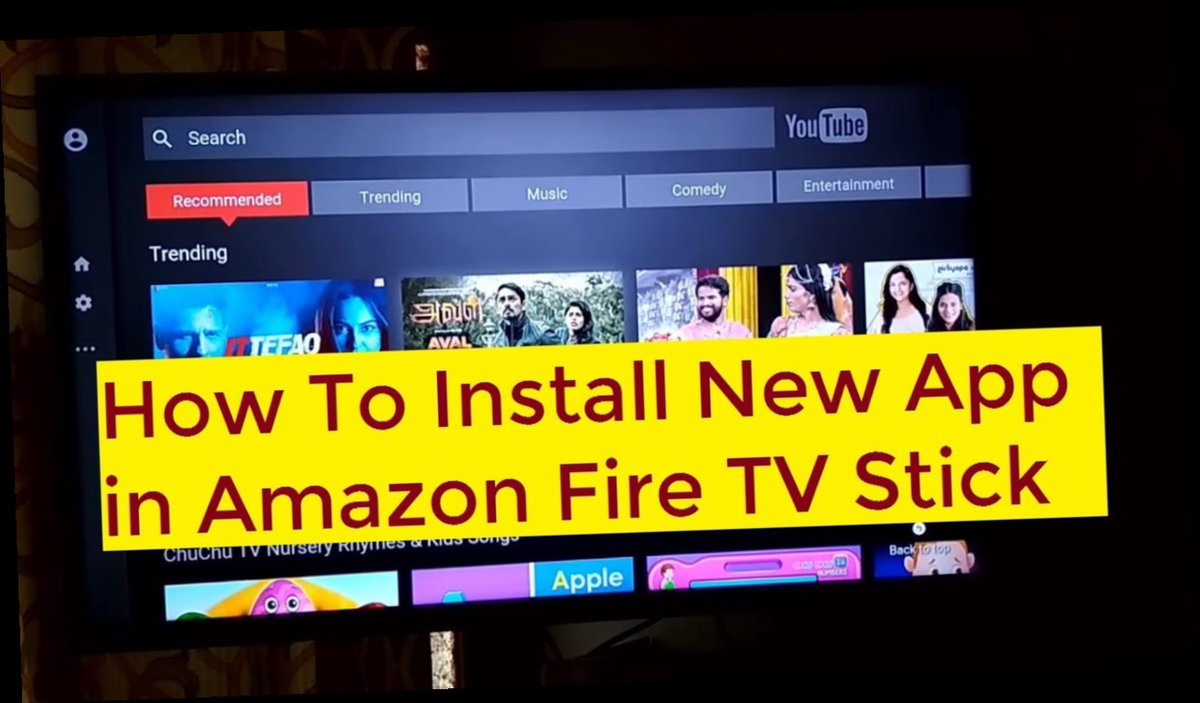 can you download apps onto amazon fire stick / Twitter