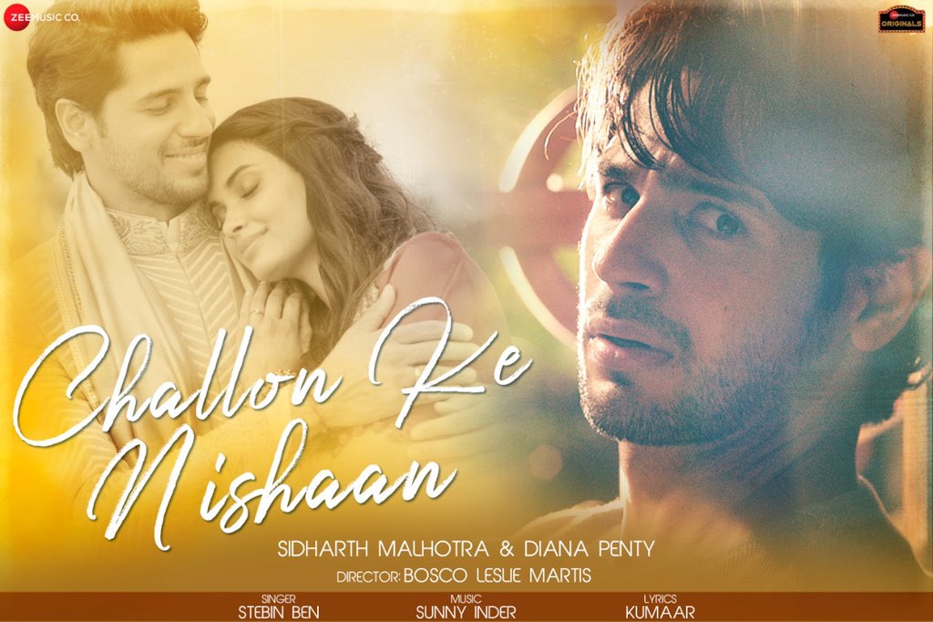 Diana Penty (@dianapenty) on Twitter photo Challon ke Nishaan 🎶
Dropping soon...
#ZeeMusicOriginals <a href="/SidMalhotra/">Sidharth Malhotra</a> <a href="/stebinbenmusic/">Stebin Ben</a> <a href="/kumaarofficial/">Kumaar</a> #SunnyInder <a href="/BoscoMartis/">Bosco Martis</a> <a href="/anuragbedi/">Anurag Bedi</a> Challon ke Nishaan 🎶
Dropping soon...
#ZeeMusicOriginals <a href="/SidMalhotra/">Sidharth Malhotra</a> <a href="/stebinbenmusic/">Stebin Ben</a> <a href="/kumaarofficial/">Kumaar</a> #SunnyInder <a href="/BoscoMartis/">Bosco Martis</a> <a href="/anuragbedi/">Anurag Bedi</a>
