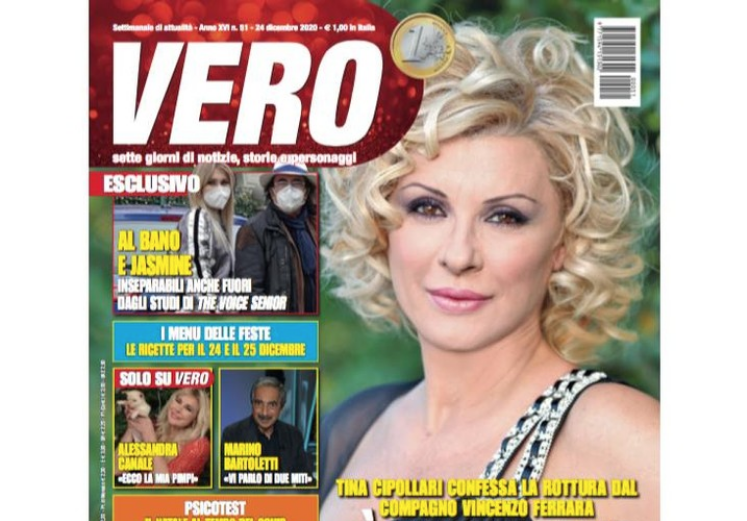In #edicola il nuovo numero di #VERO con  #TinaCipollari, #AlbanoCarrisi  e #JasmineCarrisi, #AlessandraCanale, #MarinoBartoletti, #AlbaParietti, #MartinaColombari, #MauroSitura … e molto altro 😎😎😎 - #Gossip #Vip #Televisione