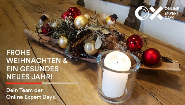 Wir wünschen dir und deinen Liebsten zauberhafte #Festtage! 🎄 Du kannst dich jetzt schon auf den Start ins neue Jahr freuen.🍾 Denn: 2021 möchten wir dich überraschen. Vieles bleibt, einiges wird noch besser! #omxat #onlinemarketing #Salzburg
