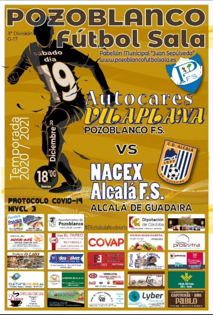 PozoblancoFS's tweet photo. Partidazo este fin de semana en el Juan sepulveda, nos visita el líder de la categoría y uno de los máximos aspirantes al ascenso de categoría!!!
Afición acude a animar a nuestro equipo!!!
@PozoblancoFS
@alcala_fs https://t.co/qvmJFbeXJA