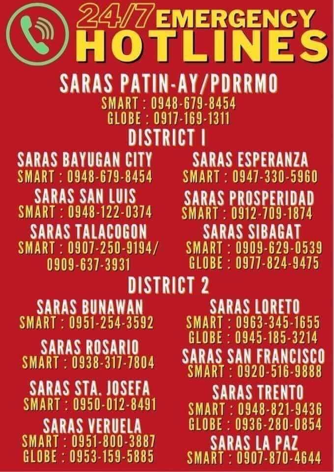 thefuture_group's tweet photo. hi idk if y'all are aware on what's happening right now, apparently mindanao is drowning in a massive storm bagyong vicky and i hope we can help them by spreading their emergency hotlines in the images below this is the only way we can help and also please add them on our prayers https://t.co/vModwePOQd