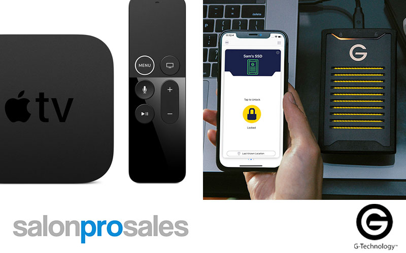 salonprosales's tweet photo. It's the FINAL DAY of our '5 Days of Christmas Giveaway'! Enter and  to be in with a chance of winning a @GTechStorage #ArmorLock secure drive AND an amazing Apple TV 4K - Keep your data secure &amp; relax over xmas with great tv shows all in one prize bundle! https://t.co/IAkSKvToTf https://t.co/vlhxJ0glXa