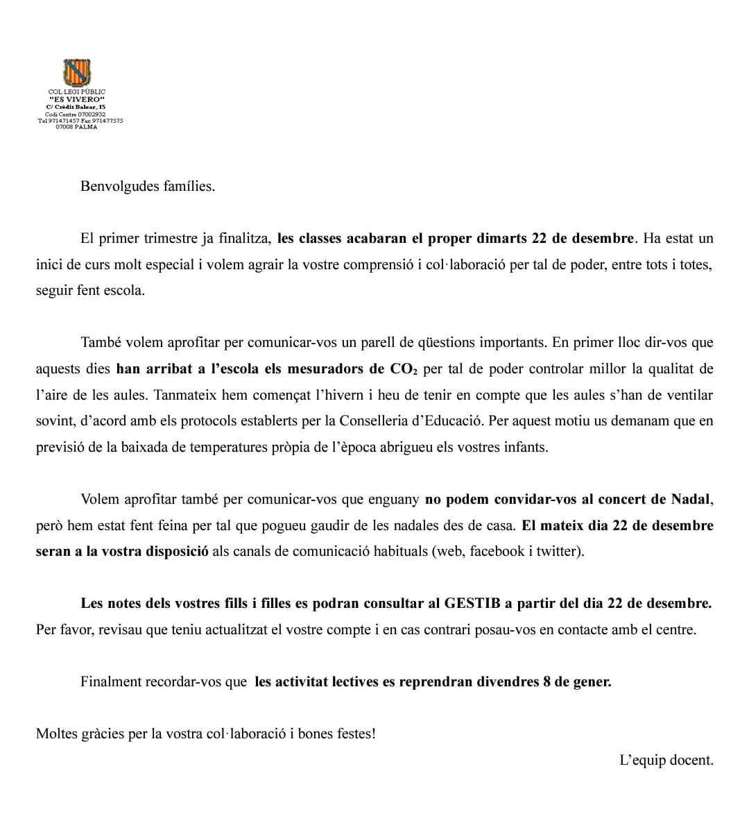 Atenció! Info Nadal!