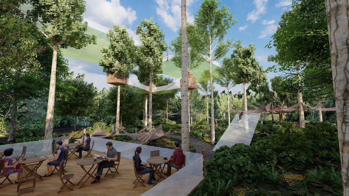 terrabotanica's tweet photo. En 2021, #terrabotanica vous prépare une grande nouveauté, la création d’un nouvel univers : Les Mystères de la Forêt ! Sur 7000 m2, découvrez un parcours sensoriel à la cime des arbres, conté par des géants ! https://t.co/LkZRS1YRFO