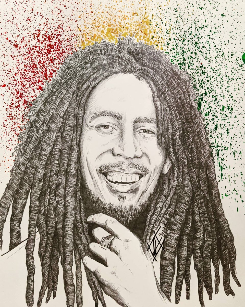 lalaloux's tweet photo. "ONE LOVE, ONE HEART, LET'S GET TOGETHER AND FEEL ALRIGHT!" - Robert Nesta Marley - (SOLD) https://t.co/Q1epOMZEIQ