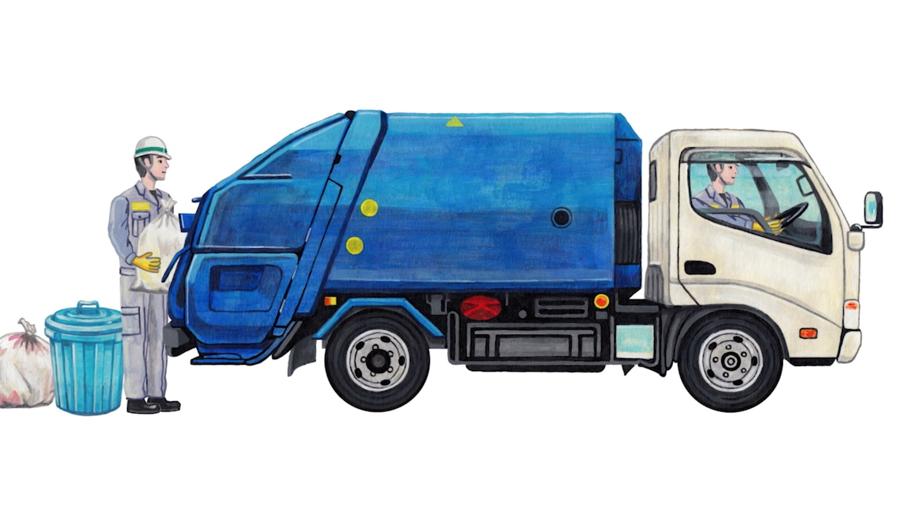 しまじろうのわお 番組スタッフ 明日の放送 ハッピー ラッキー クリスマス ハピラキをみんなでおどろう 企画の放送 みなさんから投稿いただいたハピラキダンスをご紹介 もののなかみとしくみ 仕組み を見える化するシリーズ 今回はゴミ