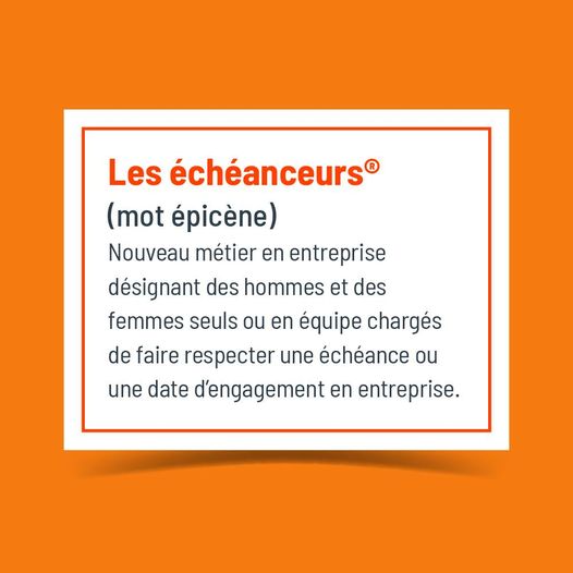 SolutionsCfc's tweet image. Les échéanceurs représente un nouveau métier en entreprise désignant des hommes et des femmes seuls ou en équipe chargés de faire respecter une échéance ou une date d’engagement en entreprise.
Le métier du suivi de la facture avant son échéance n'existait pas. Nous l'avons créé !