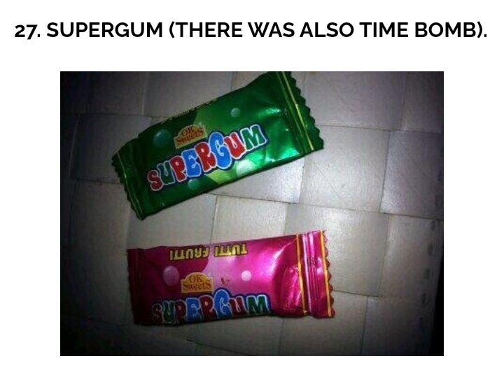 If you do birthday without this gum, I'm sorry but u didn't do sh*t