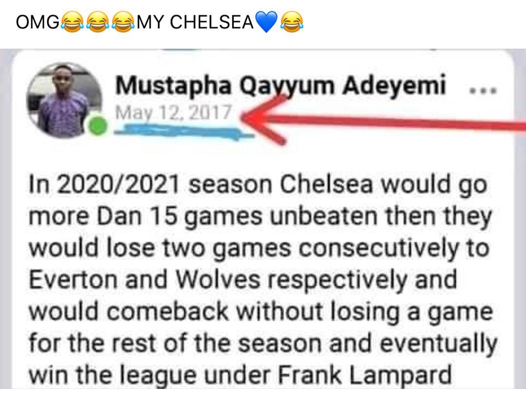 chukwudigamer's tweet photo. Chelsea champions 💙 https://t.co/EMbOs3df7K