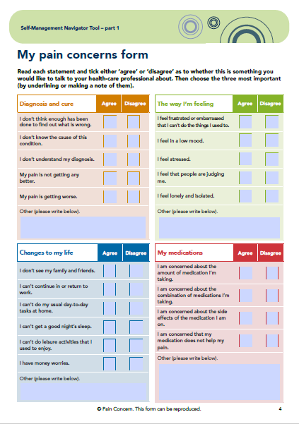 The Self-Management Navigator Tool is back, and better than ever.

Designed to help communication between people with pain and their healthcare professionals, we have now published the revised tool, available as an interactive PDF from painconcern.org.uk/new-navigator-…

<a href="/loulouscorpio/">Louise Trewern 🇬🇧</a>