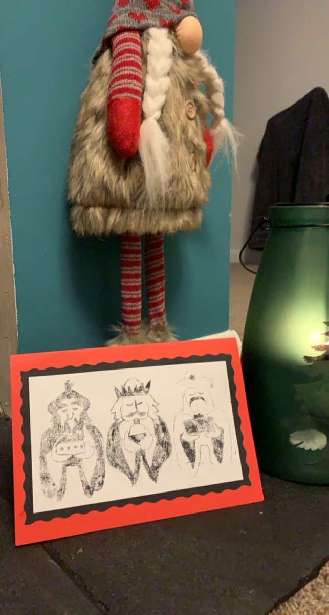 Sapheron_Shaw's tweet photo. Etching acrylic and dry point printing .. the most technical piece of art I have ever delivered and the results were jolly fantastic. Thank you #PeaceClass for my card ๐ฅฐ๐ฅฐ Thank you @miss_pask for your cpd snd expertise ๐๐๐ https://t.co/Tjj8afEiKW