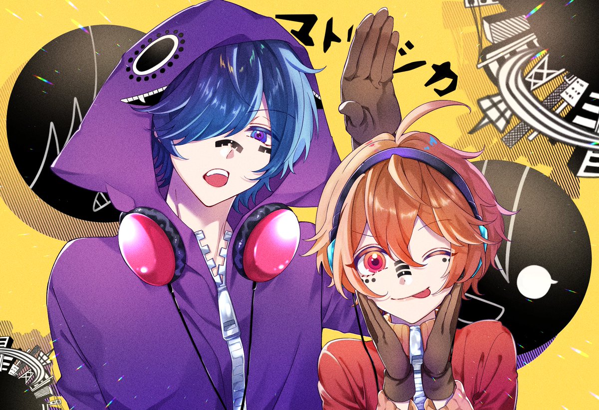 マトリョシカ そらる ろん Ra Ch のイラスト マトリョシカ そらる ろん Ra Ch のイラスト