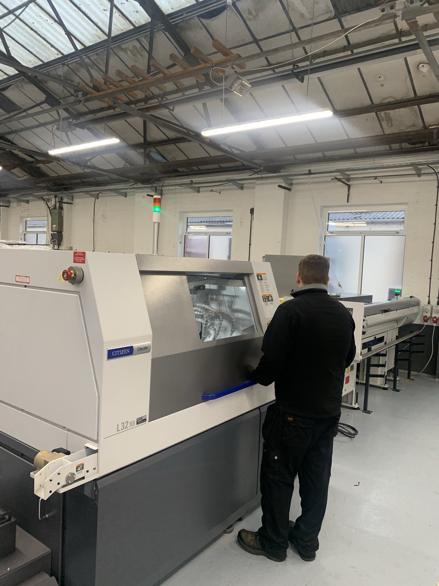 The #CitizenCNC #Cincom L32-XII LFV #slidinghead ready and set at <a href="/subcncprecision/">SUB-CNC PRECISION</a>! #UKmfg #CNC #Machinery #Lathe