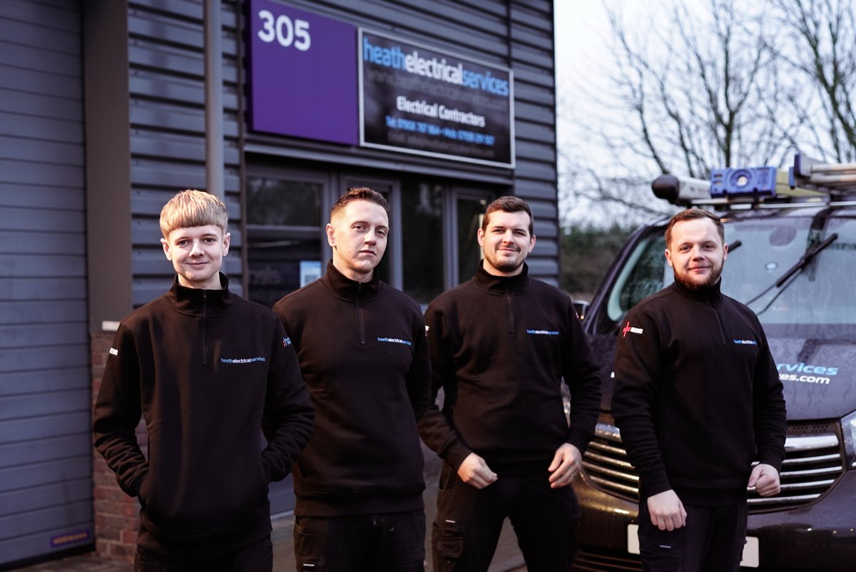 heathelectrical's tweet photo. Morning 👋
#friendlyelectricians #heathelectrical #wecanhelp #meettheteam #paypal #miltonkeynes #bedford #NICEIC #ECA #electricalfitting #electriciansnearme #localelectrician #helpfulelectricians #helpfulelectricians #Northampton #MiltonKeynes #howcanwehelp https://t.co/Uh2rcWLy5L
