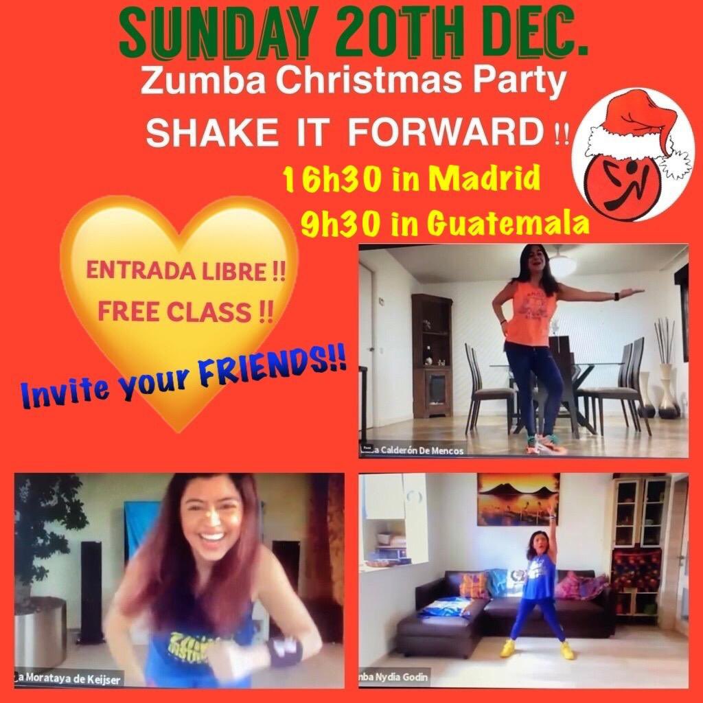 LuisaCa22815375's tweet photo. Join us!!!! Acompañanos!!!! Ven a nuestra #zumba class, este domingo!!!! #zumbafitness #betoperez #albertoperlman #zumbavirtual https://t.co/RsDBwD3VyI https://t.co/SwX6Lji3LP