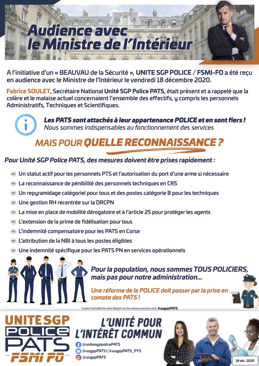usgppPATS's tweet photo. 👥 Entretien avec @GDarmanin | Le @usgppPATS_SN reçu.

#usgppPATS https://t.co/tankJm7fxY