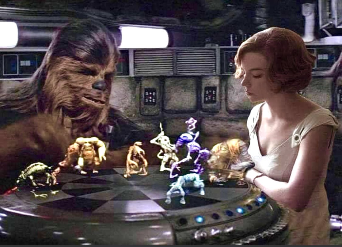 EnchantdForrest's tweet photo. The one person who will NOT let the Wookie win ! https://t.co/zx5LQ9ldLQ