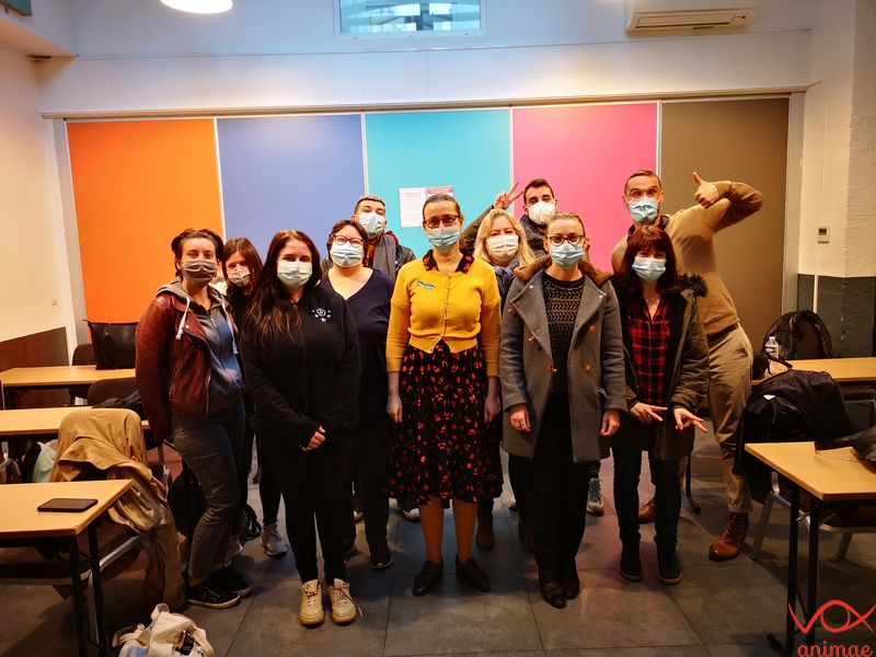 actusvoxanimae's tweet photo. Quoi de mieux, pour terminer l'année en beauté, qu'une session ACACED (ancien CCAD) réussie à 💯% ?! 
Des félicitations s'imposent pour nos stagiaires parisiens et leur formatrice, Aurélie Pimenta ! https://t.co/ZH7ZfdS6eR