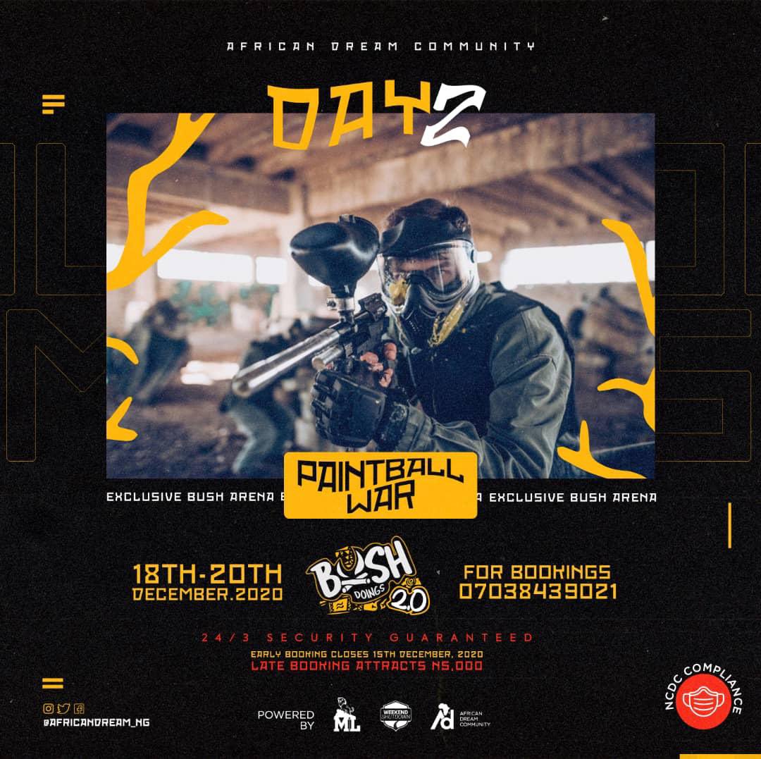 realkingss's tweet photo. Yooo #BushDoings starts today ,
Itβs going to be fun packed ππππππππππππ
Documentation starts by 4pm ,you can still get your ticket today and join the fun !!!!
Get your tickets π«π
https://t.co/2hrkS4KSqn https://t.co/3QJyIH3KnJ