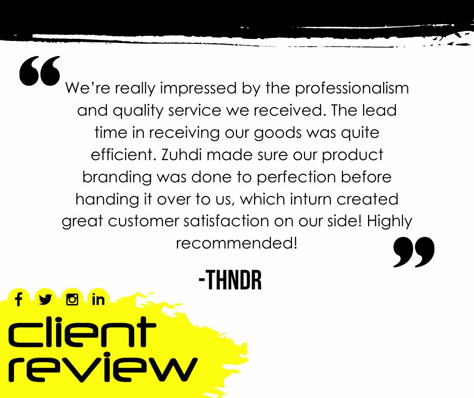 TrendsCorporate's tweet photo. We love Happy Clients! 

S/o to @thndr_online for branding with us! 

#makingyourbrandareality https://t.co/6q1TDq61y8