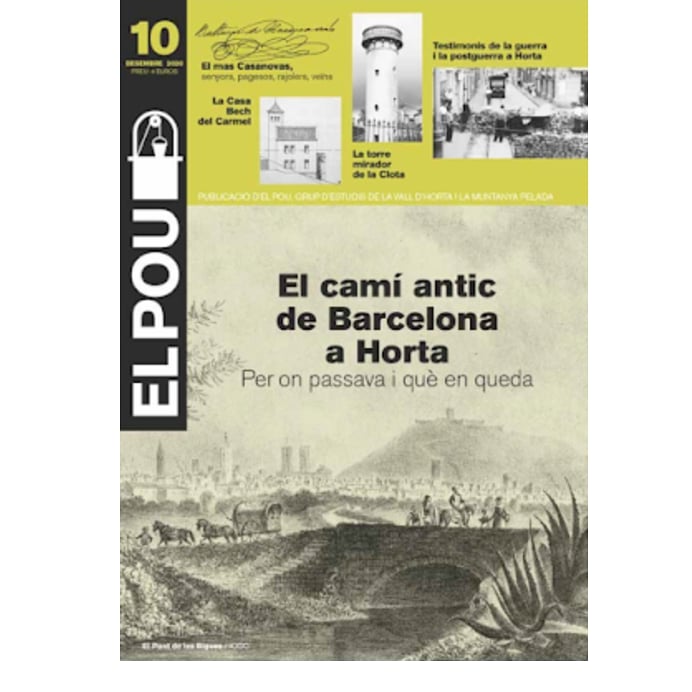 SagitariLlibres's tweet photo. Revista nº 10 d'EL POU
EL CAMÍ ANTIC DE BARCELONA A HORTA
-El mas Casanovas
-La Casa Bech del Carmel
-La torre mirador de la Clota
-Testimonis de la guerra i la postguerra a Horta
#ElPou #Horta #ElCarmel #LaClota #HortaGuinardó https://t.co/WNly4nRxTD