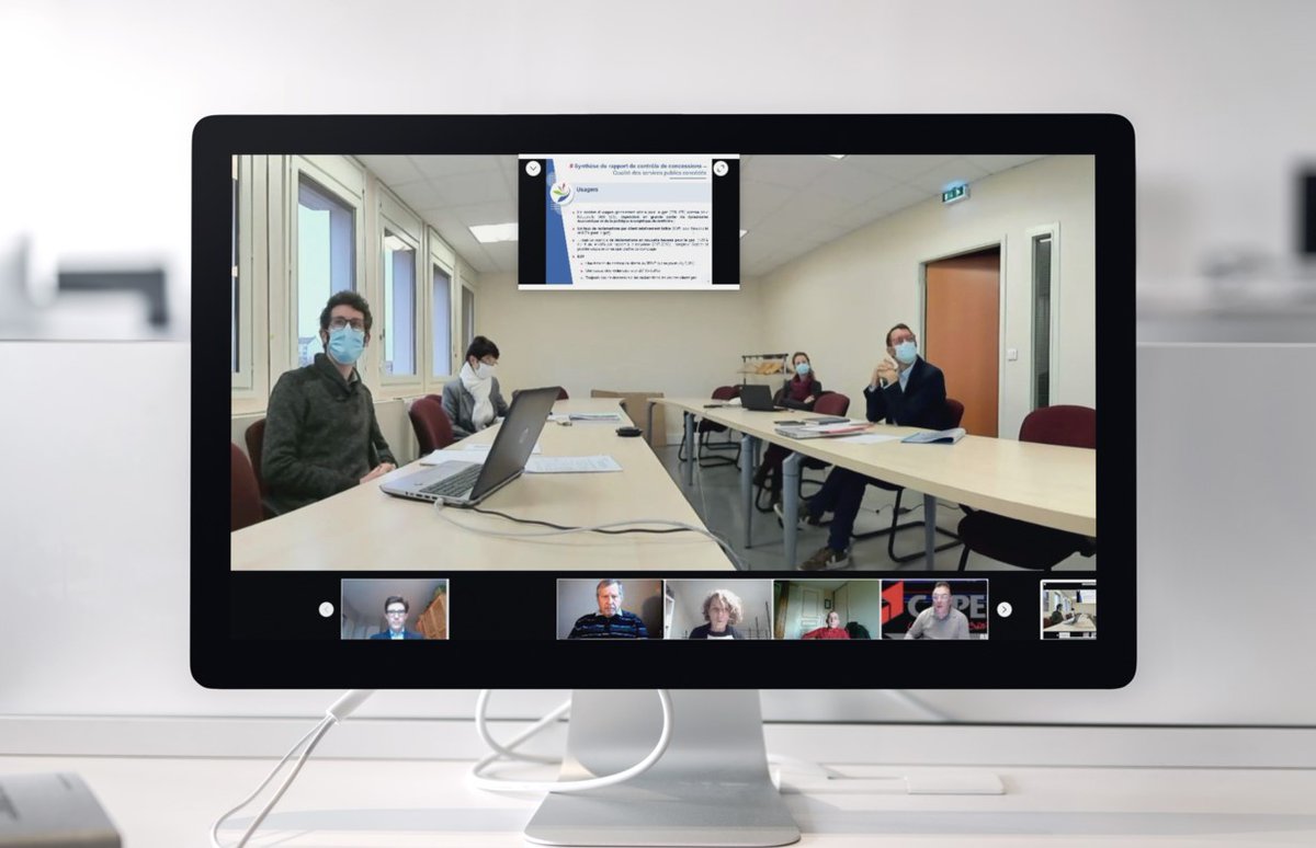 SIGERLy_'s tweet photo. En direct de la Commission consultative ds services publics locaux #CCSPL-présentation aux associations locales, des comptes rendus d’activité des concessionnaires @enedis & @GRDF. Objectif : associer les usagers & prendre en compte leurs attentes en matière de distrib d'énergies https://t.co/sTr4KoEiHF
