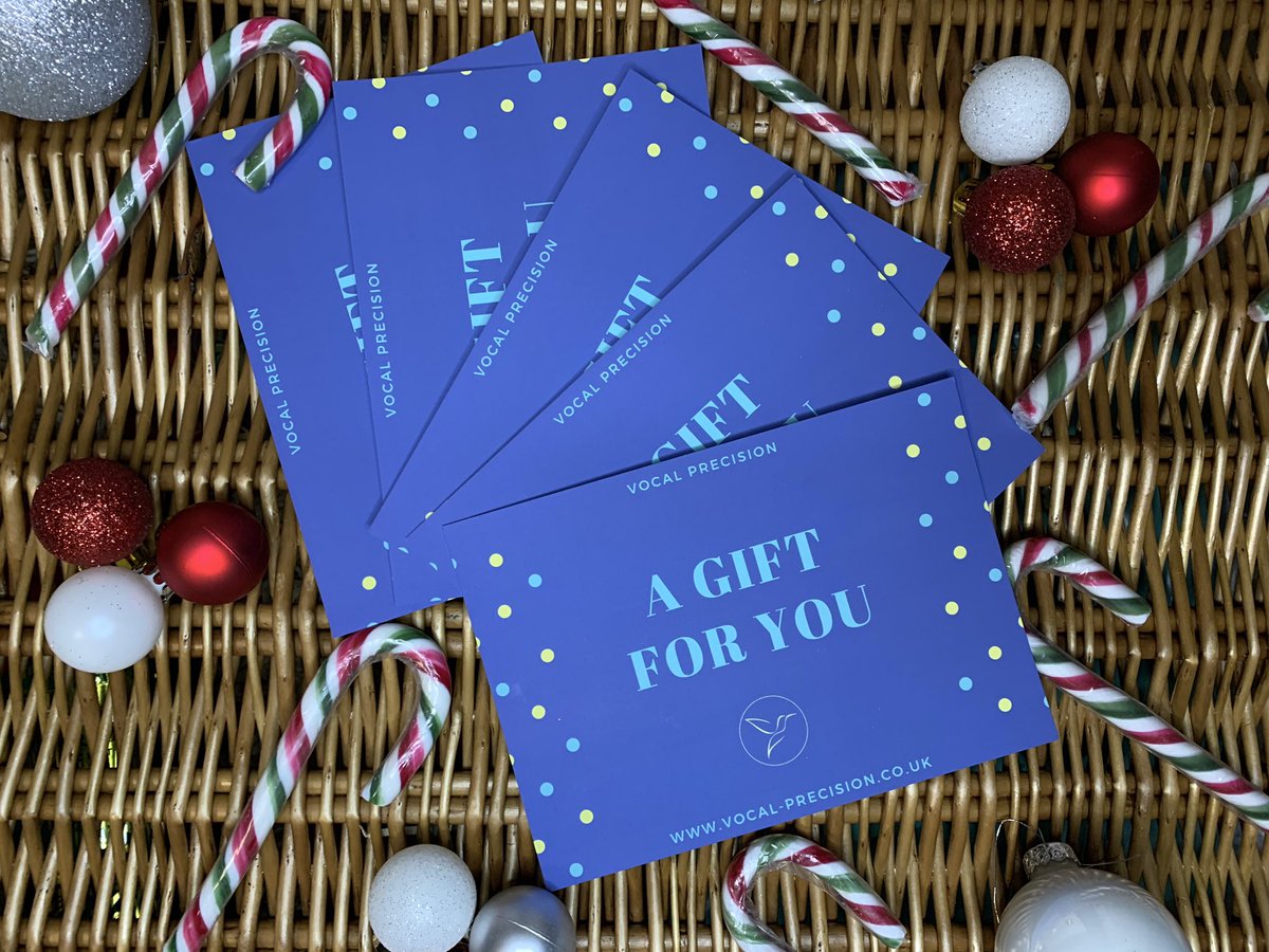 VocalPrecision's tweet image. There’s still time to get your Gift Cards before Christmas 🎄☃️🎙🥳