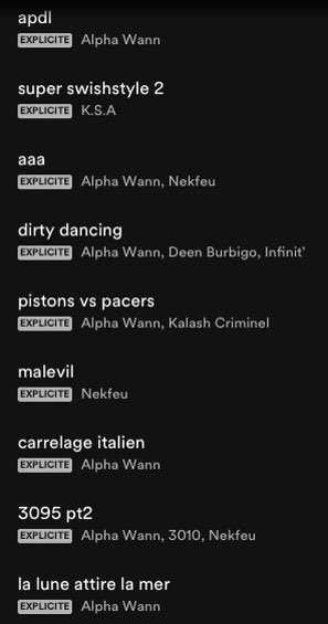 Originale_Nina's tweet photo. Alpha Wann x Don Dada #vol1
@Nekfeu #EnEcoute 👇
Spotify 👉 https://t.co/vZMOJqoB2y https://t.co/yT0CiOo1OE
