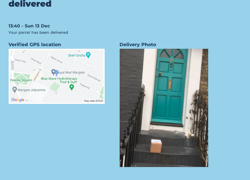 JwHarriet's tweet photo. Since when does this mean delivered? that's a £200 item in there which has OBVIOUSLY never made it past the front door 
@Hermesparcels https://t.co/NeZGk3XiGg