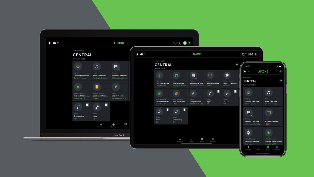LoxoneES's tweet photo. Nueva versión Loxone App 11.2.2. a partir de la cual pueden configurarse los Atajos de Apple y controlar acciones automatizándolas o desde Siri: #LoxoneApp #CreateAutomation
https://t.co/O5rYpYAEJQ https://t.co/1mOtLfTF1E