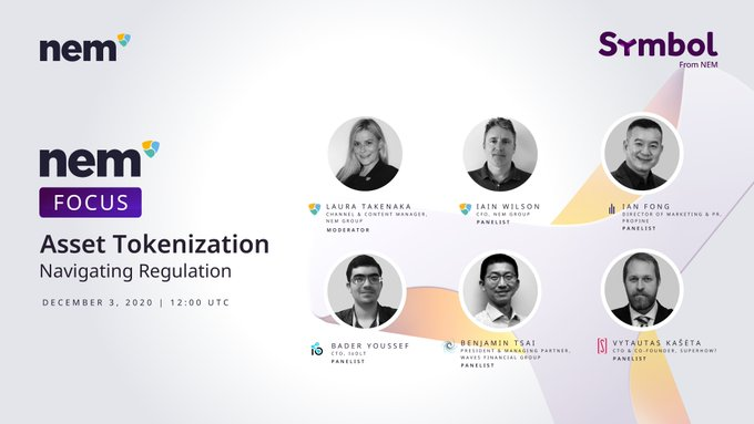 NemhubT's tweet photo. ICYMI'nin en son #NEMFocus #webinarı tekrar izlenmeye hazır. Uzmanlar:
@PropineGlobal @IoDlt @wave_financial @SuperHow_io &
@NEMofficial
Tartışma konusu: Varlık Tokenizasyonu - Dolaşımlarının Düzenlemesi
https://t.co/DQQDt4OUHx
#Symbol #SymbolPlatform #SymbolAssetTokenization https://t.co/evqmPTvan0