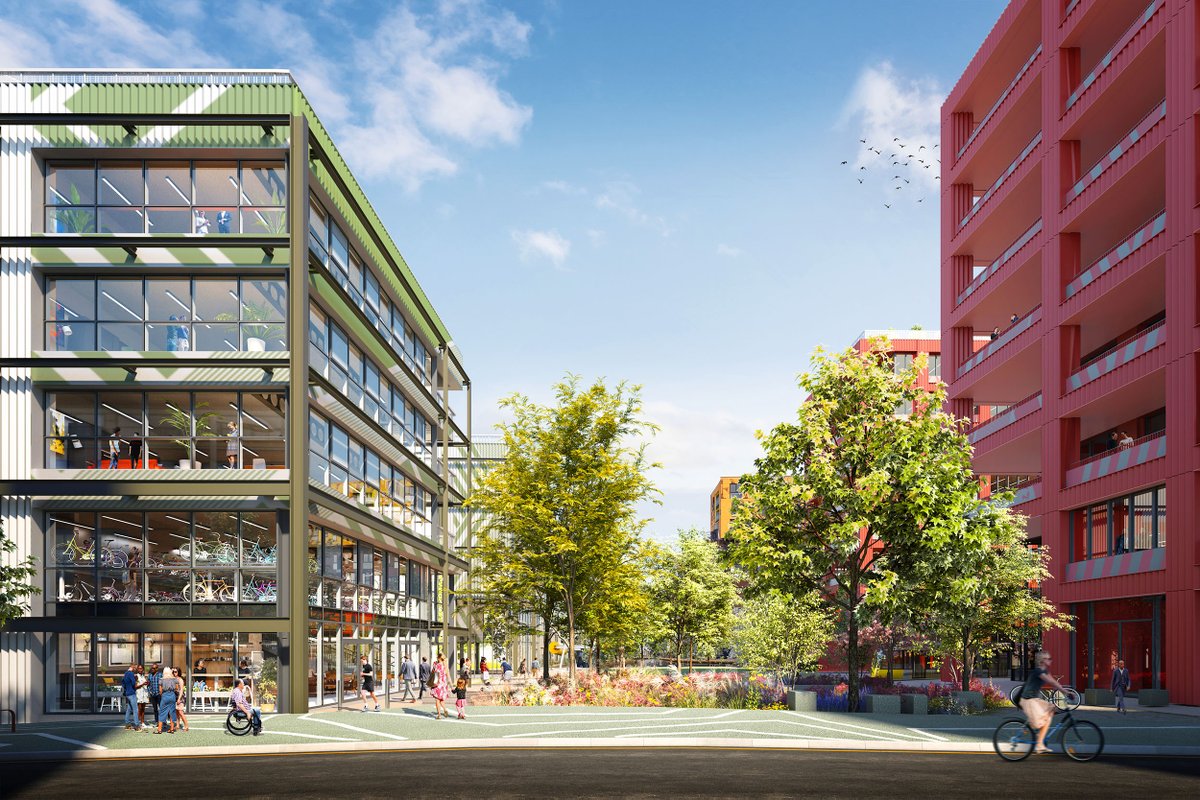 GeneralProjects's tweet photo. 💥 Planning approved for our Pollard St development in #Manchester 💥

Our vision is to deliver a #sustainable workplace campus - creating a unique environment with a series of exemplary buildings set in over 2 acres of public green space. https://t.co/fFO9W3XNKg