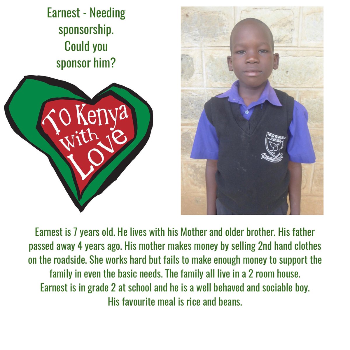 tokenyawithlove's tweet photo. We still have 3 children needing sponsorship.
If you are interested please do look at the children’s details and look at our website for more information. 

https://t.co/CqENFox7SJ

#makingadifference #sponsorship #kenya #charity https://t.co/ThxQRAZmzI