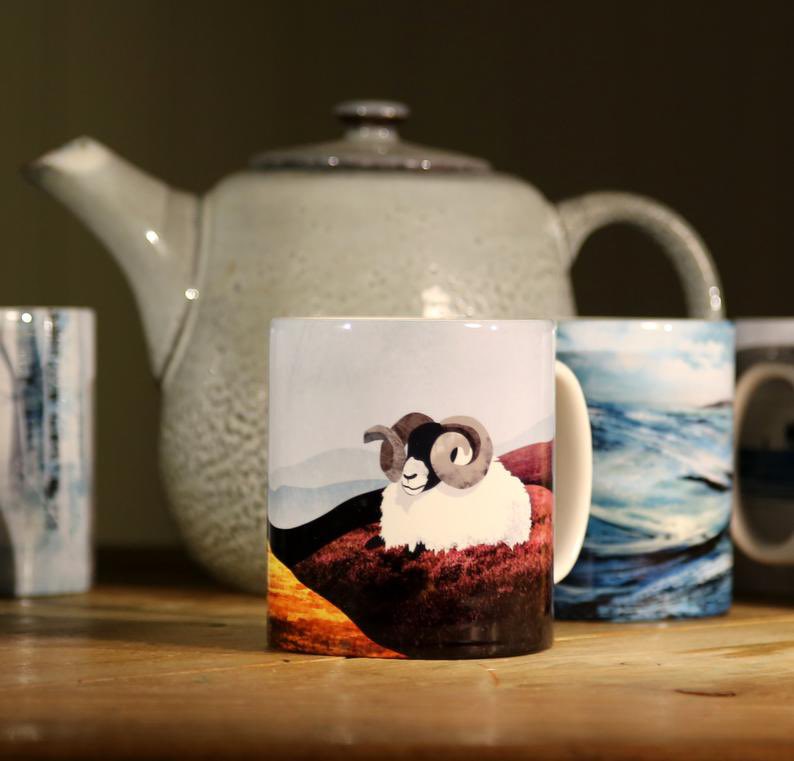 Prints, mugs and cards from East Lothian-based Helen Wyllie  #SupportArtists  https://www.etsy.com/uk/shop/wylliecatdesigns (via  @Bearlykat)