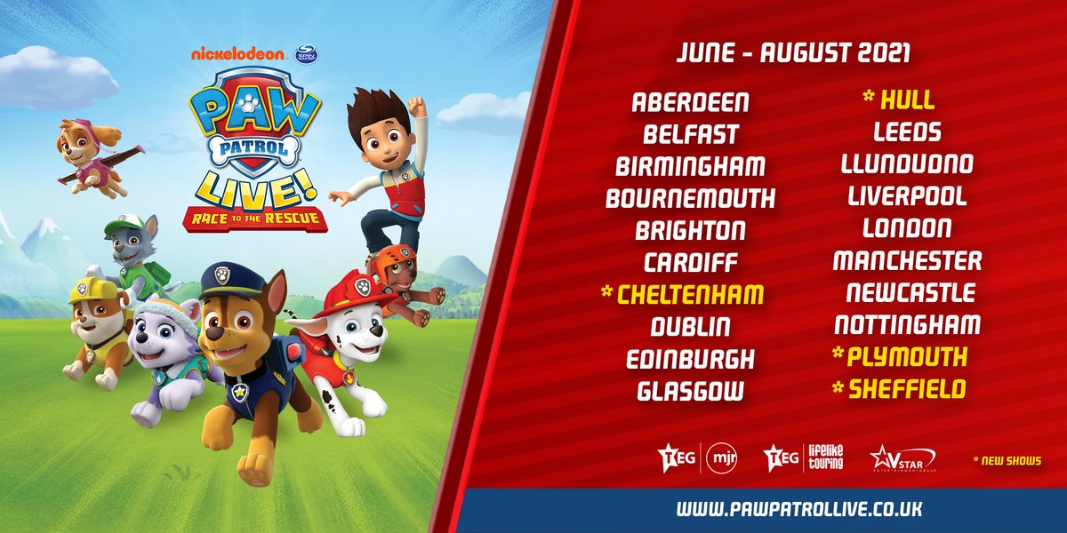 ryder and the paw patrol