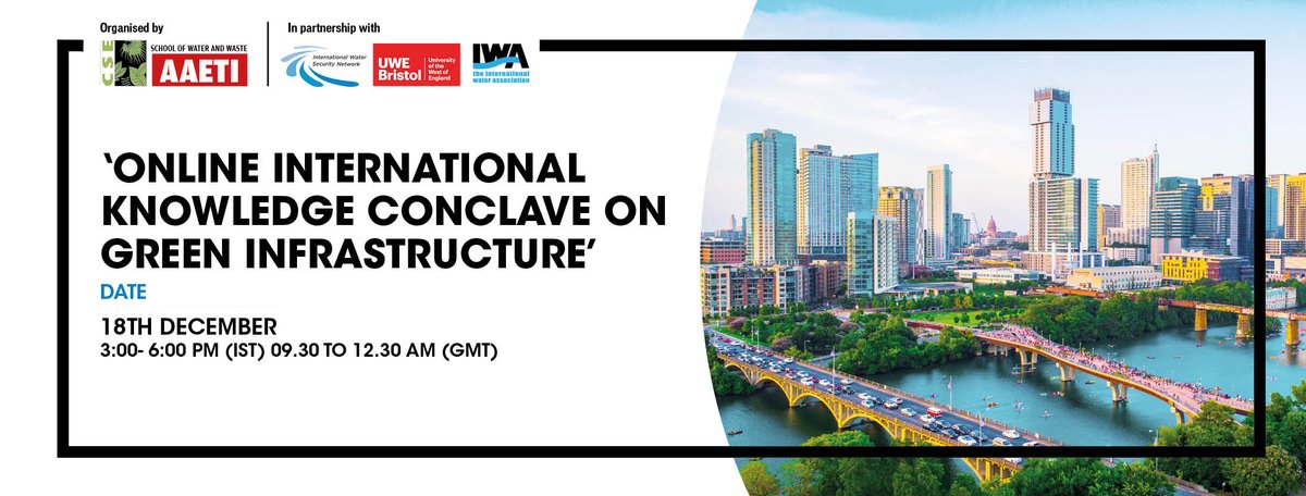 school_waterCSE's tweet photo. Day 2 of "Online #International #KnowledgeConclave on GI" #StreamingLive  with a quick recap of Day 1 &amp; an interesting presentation of @HarryVirahsawmy of @Alluvium_AU sharing #Experiences from #Australia on making #watersensitivecities. @skrohillacse @CSEINDIA @UWEBristol. https://t.co/9MtsbvGEcr