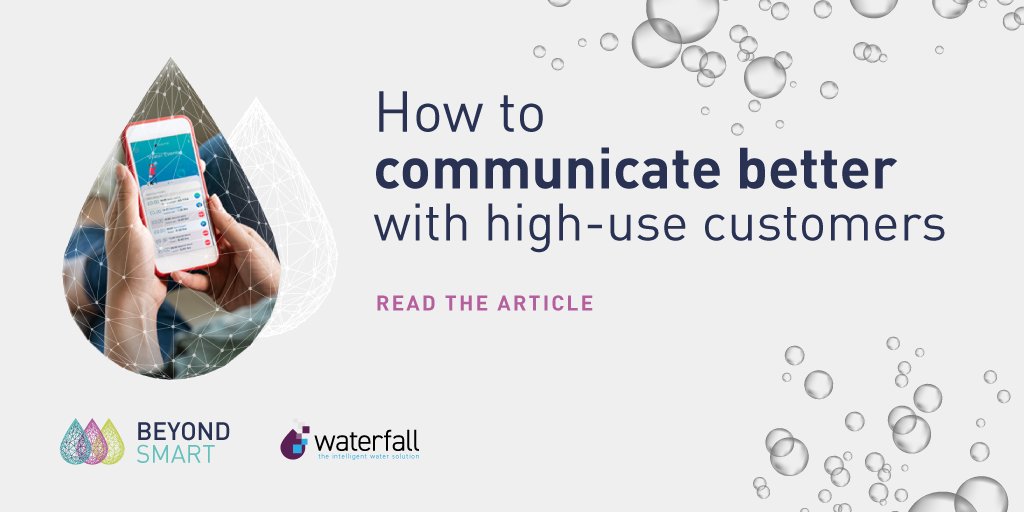 WaterfallSmart's tweet photo. How do you help high-use customers understand their water usage, to reduce their bills and consumption?
Read this to find out:
https://t.co/kEQtxjOYsc
#beyondsmart #smartmeter #pr19 #pcc #waternetwork #watercompany #customerservice" https://t.co/McnxTtT0Jd