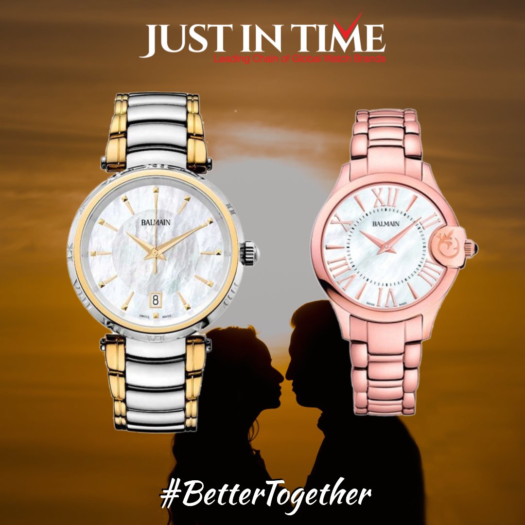 justintimewatch's tweet photo. Shop for cool & classy pair of watches for him and her.
.
.
.
#Balmain #balmainparis #Balmainwatch #Balmainwatches #couplewatch #weddinggift #weddingwatch #accessories #style #wristwatch #men #menfashion #menwithstyle #mumbai #pune #thane #surat #rajkot #ahmedabad https://t.co/mUampZAMbs