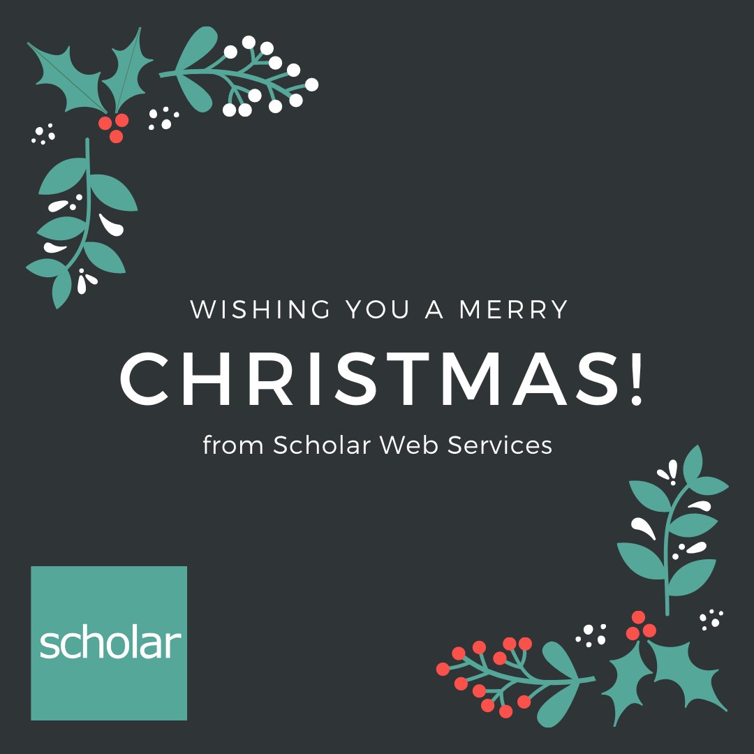 scholar_uk's tweet photo. 🎄 This year has certainly been an interesting year for everyone. Although Christmas is not going to be the normal large family gatherings, we hope that everyone has a safe and restful break 🍾🥂

Best wishes,
Scholar https://t.co/dGcAhcHcWg