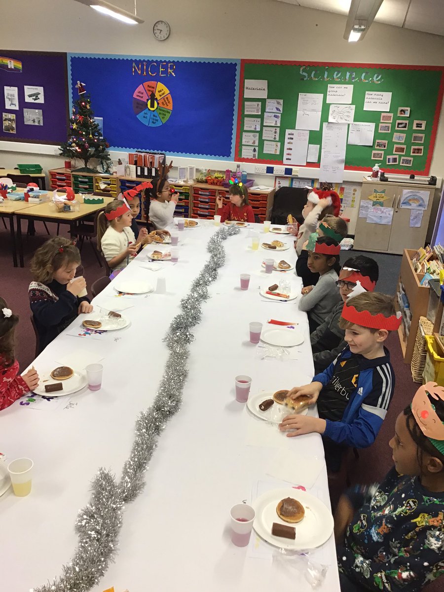 class_1p's tweet photo. Fabulous Xmas breakfast 2I and you all look great in your jumpers. Happy Christmas everyone, enjoy the holidays. @JCole5W @FibParkAcademy https://t.co/lwA0YXbGR1