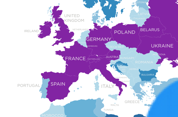 chatgrapecom's tweet image. One day, this map will be completely purple. That day, Grape will support all native European languages. To other business tools this might not be as important. But as the largest European business #messenger, we know how much easier it is, to #communicate in your native language