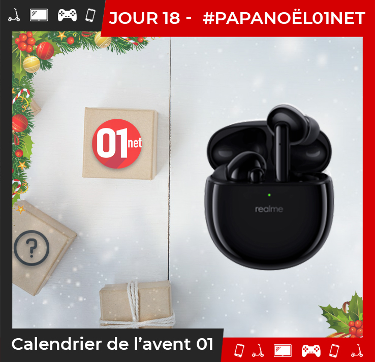 Le #PapaNoël01net n'est toujours pas fatigué !🎅
Quelques heures avant le week-end, tentez de gagner vos realme Buds Air Pro !🎧

Pour participer: 

- Follow <a href="/01net/">01net</a> et <a href="/realme_France/">realme France</a>
- RT et like et le tweet
- Tweete avec le #PapaNoël01Net 

Hâte d'être en week-end ? 😋
TAS: 11/1
