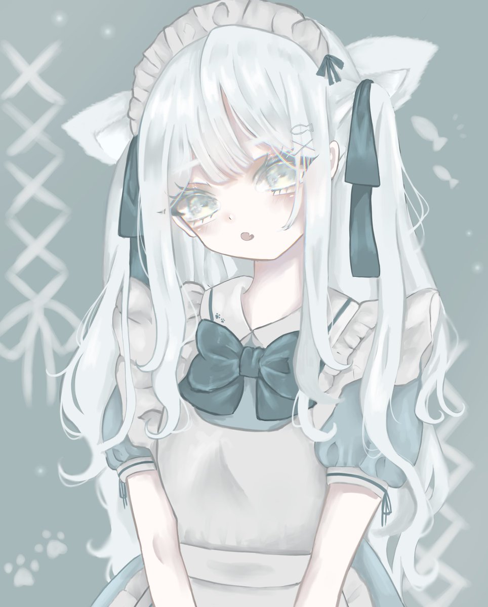 猫っ毛メイド えののイラスト 猫っ毛メイド えののイラスト