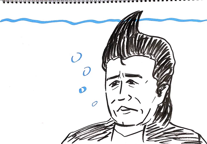 今日はスティーブン・スピルバーグさんの誕生日ということで、
「ジョージ」を描きました。
#有名人誕生日イラスト 