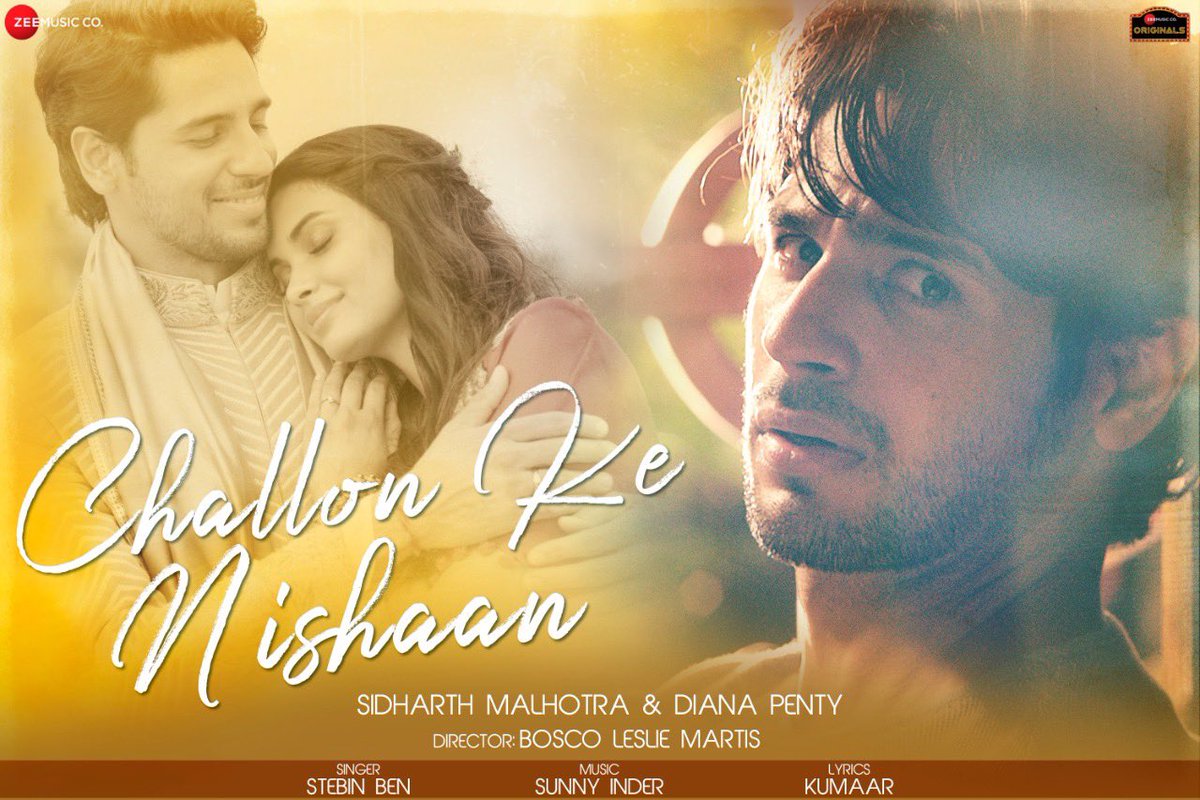 Sidharth Malhotra (@sidmalhotra) on Twitter photo Kya Karein Shikayat bhi, Apna to Muqaddar hi Nikla Beimaan, ungliyon pe reh gaye "Challon ke Nishaan".
#ZeeMusicOriginals <a href="/DianaPenty/">Diana Penty</a> <a href="/stebinbenmusic/">Stebin Ben</a> <a href="/kumaarofficial/">Kumaar</a> #SunnyInder #Bosco <a href="/anuragbedi/">Anurag Bedi</a> Kya Karein Shikayat bhi, Apna to Muqaddar hi Nikla Beimaan, ungliyon pe reh gaye "Challon ke Nishaan".
#ZeeMusicOriginals <a href="/DianaPenty/">Diana Penty</a> <a href="/stebinbenmusic/">Stebin Ben</a> <a href="/kumaarofficial/">Kumaar</a> #SunnyInder #Bosco <a href="/anuragbedi/">Anurag Bedi</a>