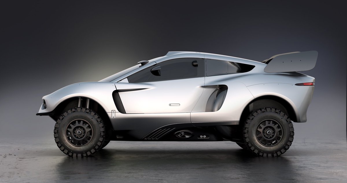 “We wanted to give the car a unique silhouette. A conscious shape suited to an extreme vehicle, rather than just functional form.” <a href="/IanCallum/">Ian Callum CBE</a>
 
This is the #BRX T1, designed by CALLUM in collaboration with <a href="/prodrive/">Prodrive</a>.
#dakar #dakar2021 #BRX <a href="/prodrive/">Prodrive</a> <a href="/dakar/">DAKAR RALLY</a> <a href="/BRaidXtreme/">Bahrain Raid Xtreme</a>